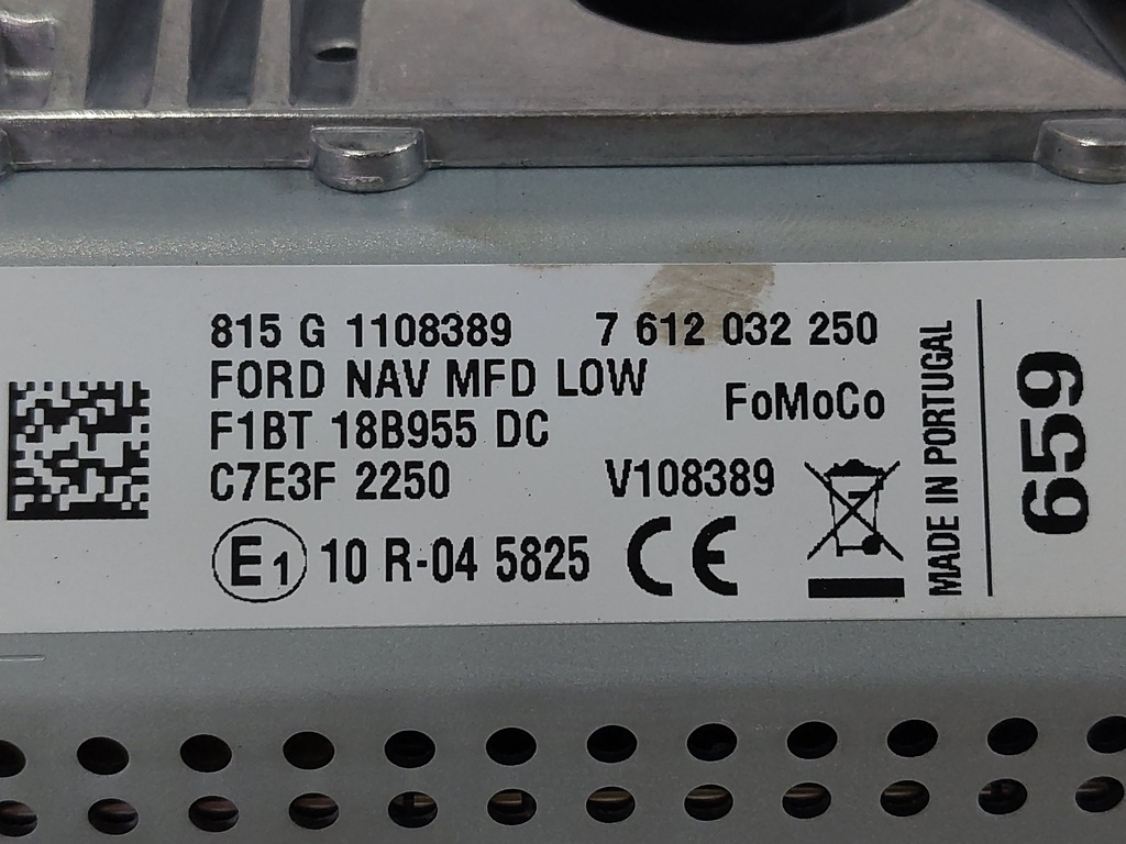 [MTD-531618] Pantalla multifunción Ford Fiesta 2016 1.0 EcoBoost F1BT18B955DC