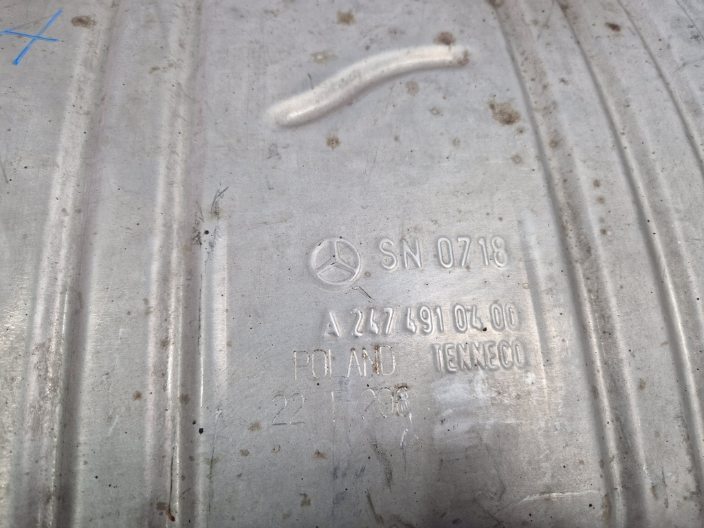 [MTD-508213] Silenciador trasero Mercedes CLA C118 1.3 282.914 M282.914 A2474910400