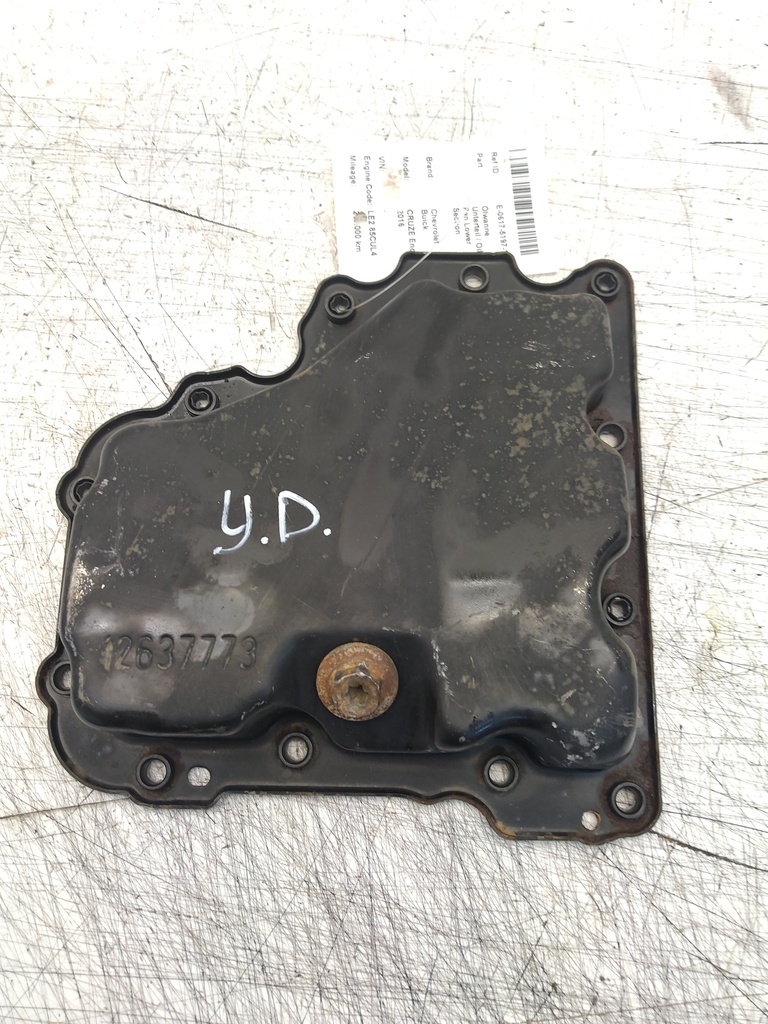 [MTD-526884] Cárter de aceite Chevrolet Buick Cruze Encore
