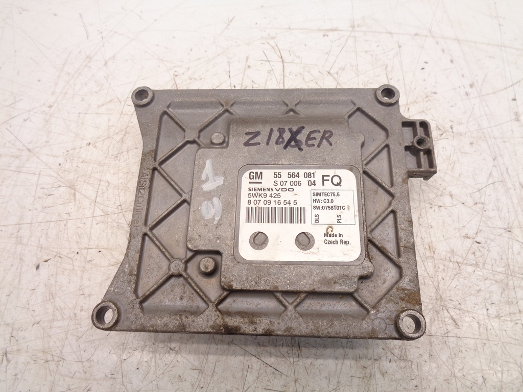 [MTD-380106] Unidad de control del motor Opel Vauxhall Astra Vectra Zafira 1.8 2H0 Z18XER Z18 55564081