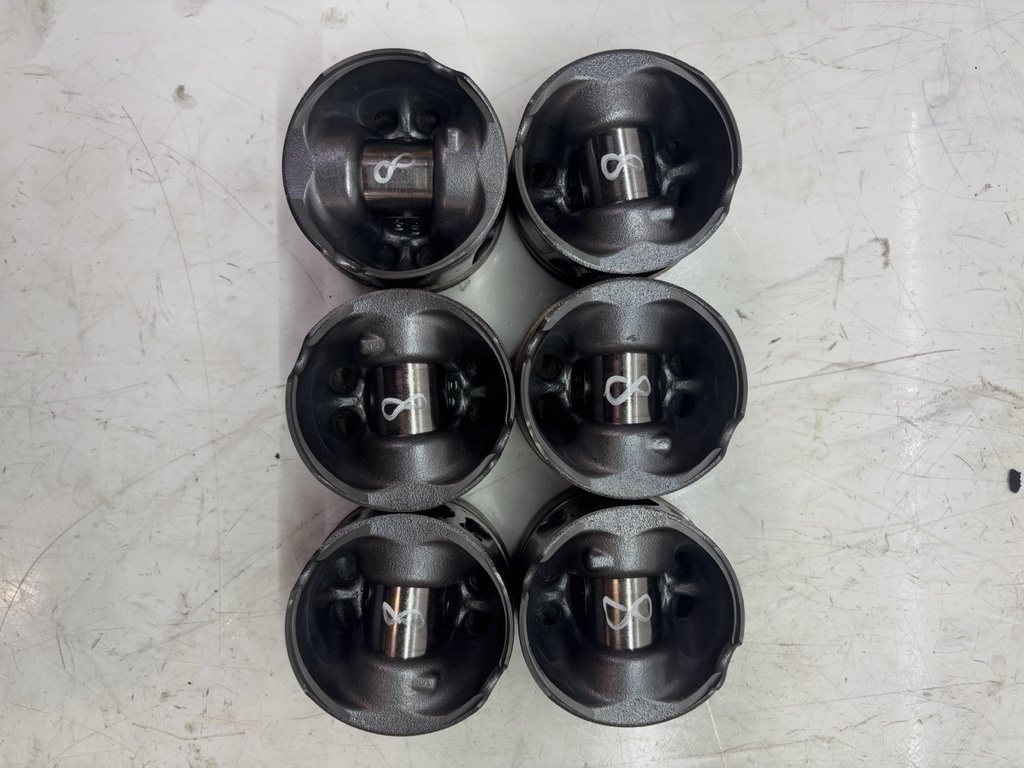 [MTD-468908] 6x Pistones para Jaguar XF II X260 3.0 D 306DTA 306DT