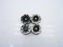 4 Pistones para Opel Combo E 1.5 Diésel D15DT LQJ 75L146