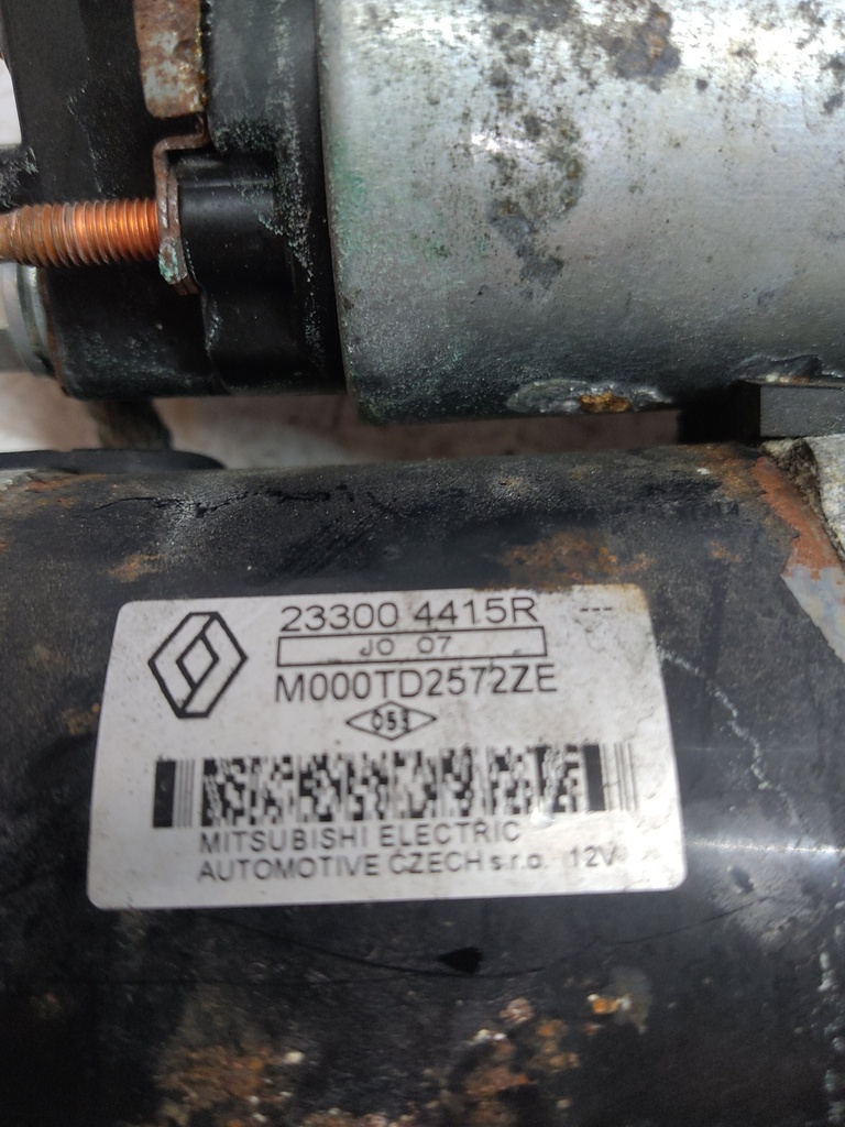 [MTD-526445] Motor de arranque Nissan Qashqai MK2 J11 1.3 DIG-T