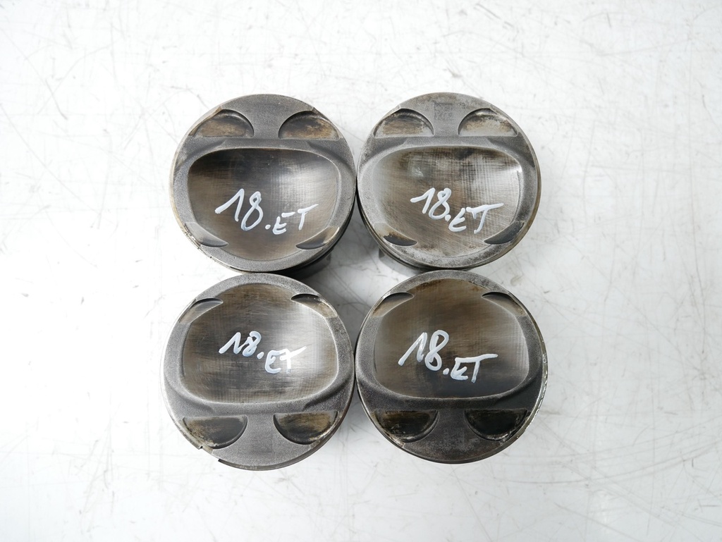 [MTD-486915] 4x Pistón Nissan Qashqai J11 Juke F15 1.2 DIG-T HRA2 HRA2DDT H5FT 72L74