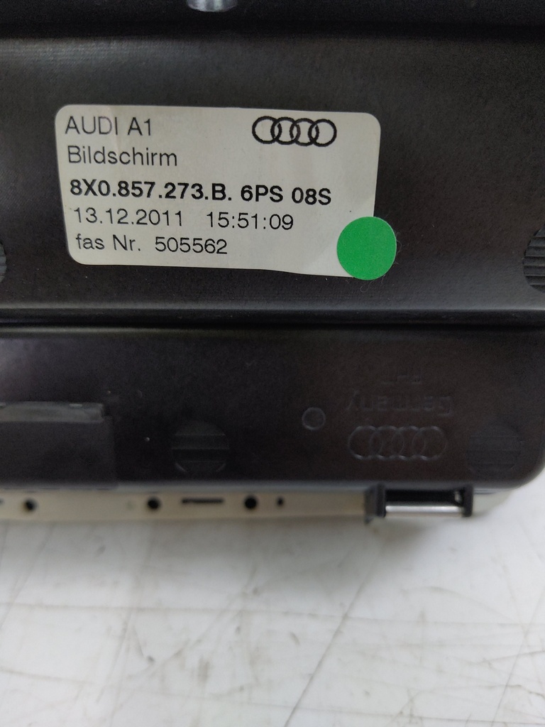 [MTD-526394] Pantalla multifunción para Audi A1 8X 1.6 TDI