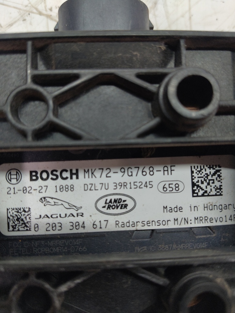 [MTD-509925] Sensor de distancia Jaguar E-Pace X540 2.0 Mild 204DTY AJ21D4 MK72-9G768-AF