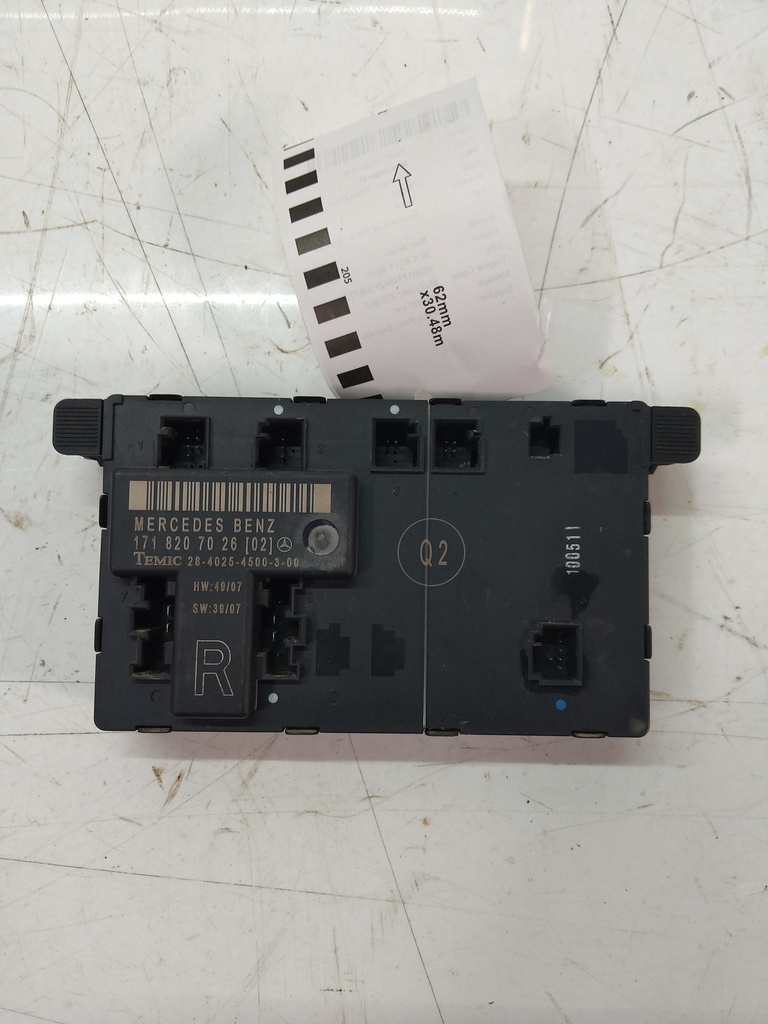 [MTD-512213] Unidad de control del motor Mercedes SLK R171 3.0 V6 300 M272.942