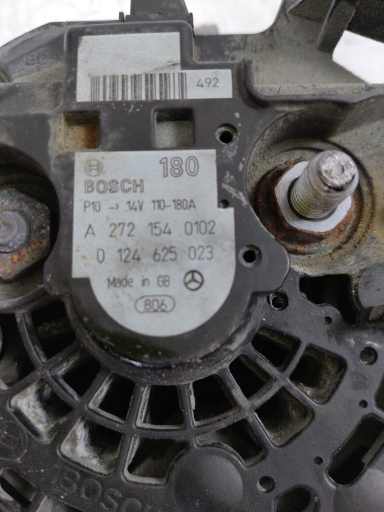 [MTD-513592] Alternador Mercedes CLS 3.5 V6 M272.964 A2721540102