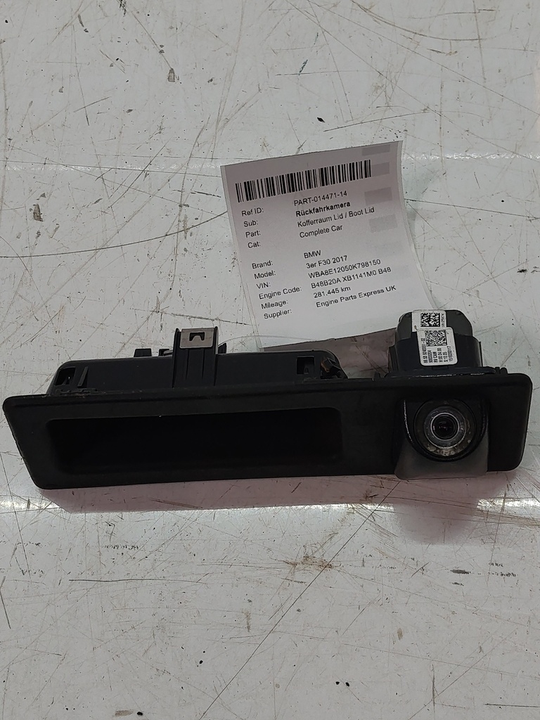 [MTD-512068] Cámara de marcha atrás BMW Serie 3 F30 2.0 330e B48B20A 2017