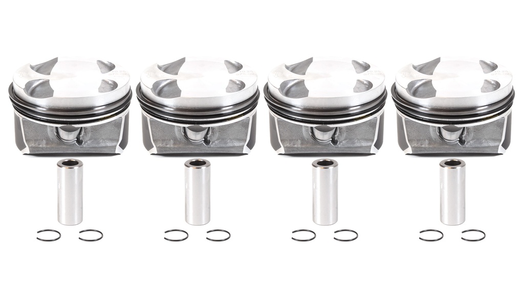 [MTD-282433] 4x pistones sobremedida 0.25mm Peugeot 2008 207 1.6 VTi 5FK EP6CB 11257589348 NUEVO