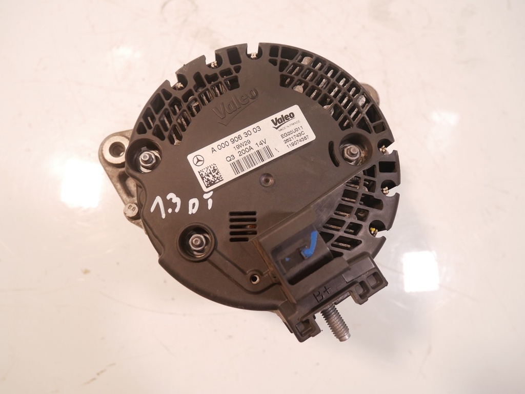 [MTD-411142] Alternador Mercedes-Benz GLB X247 2.0 220d OM654.920 654.920 A0009063003