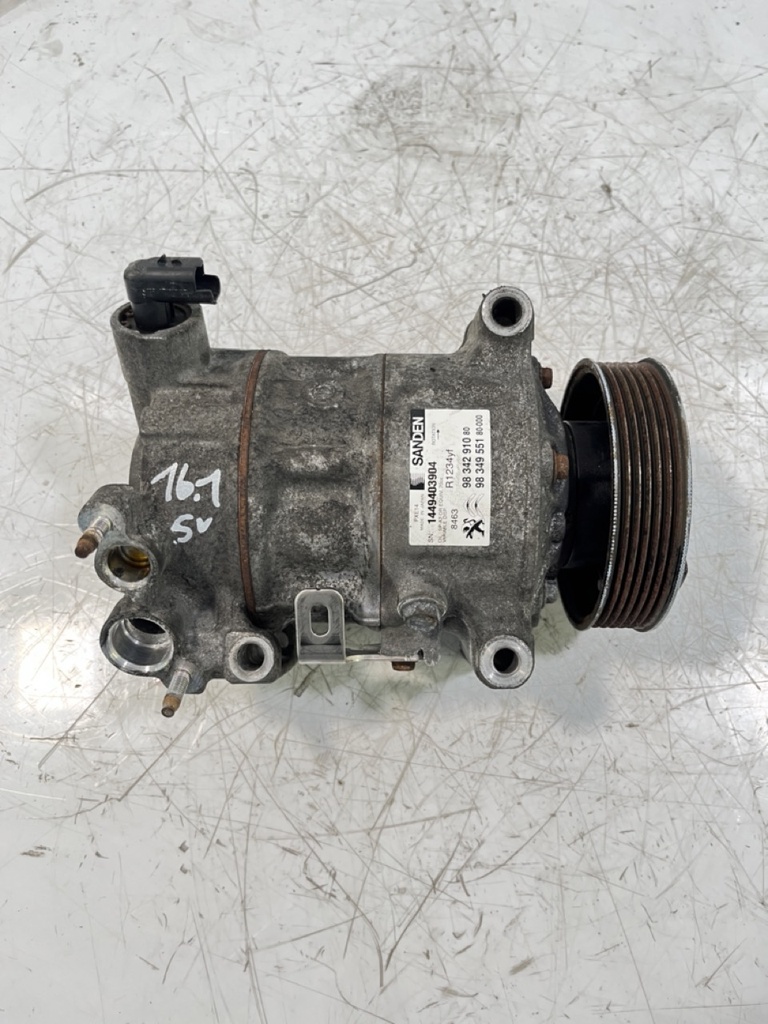 [MTD-412626] Compresor de aire acondicionado Peugeot 308 MK2 1.5 BlueHDI 75kW 102CV 2019