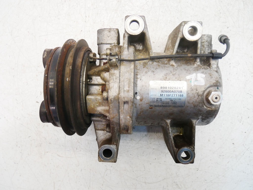 [MTD-505996] Compresor de aire acondicionado Isuzu D-Max 2.5 CRDi 4JK1-TCY 4JK1 8981028241
