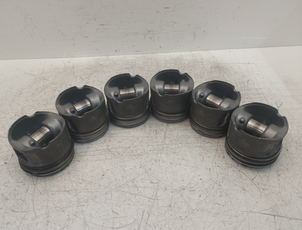 [MTD-513307] 6x Pistones Jaguar F-Pace X761 3.0 SDV6 306DTA GEN2 H268X