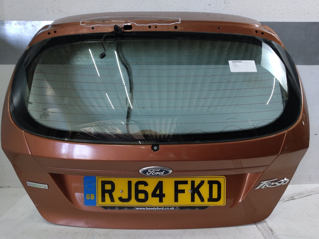 [MTD-523724] Portón trasero FORD FIESTA VI 1.0 SFJA P8A61-A40400-AH, color marrón Torino metalizado