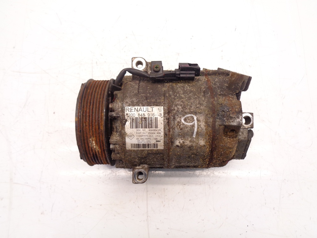 [MTD-378284] Compresor de aire acondicionado Opel Fiat Renault 1.6 CDTI Diesel R9M413 R9M LWZ 8200848916