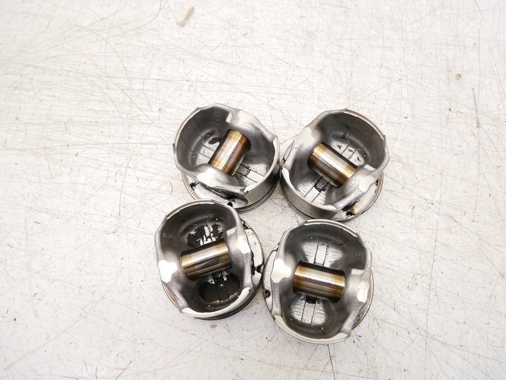 [MTD-456008] 4x Pistón Nissan Qashqai 1.3 DIG-T gasolina HR13DDT N503A 3RA