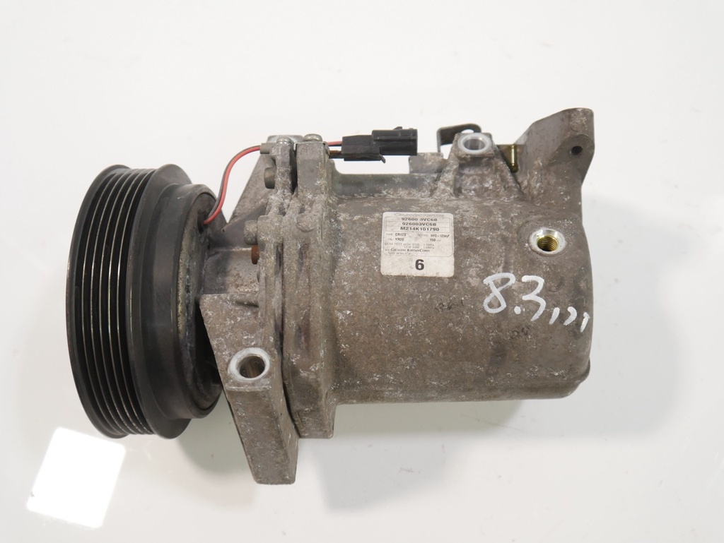 [MTD-476612] Compresor de aire acondicionado Nissan Juke Qashqai 1.5 dCi K9K636 92600-3VC6B