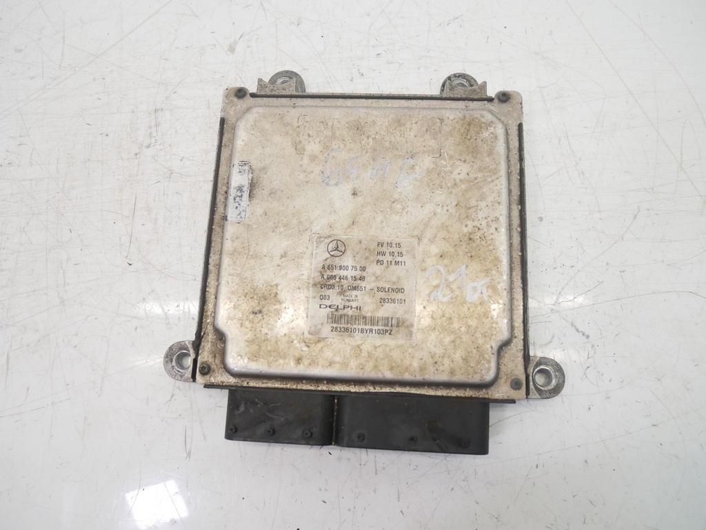 Unidad de control Mercedes C-Klasse W204 S204 2.2 CDI Diesel C 220 OM 651.911 A6519007500