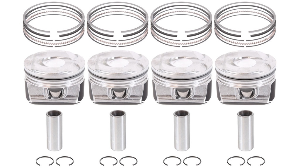 [MTD-310362] 4x Pistón Oversize +0,25mm 77,25mm Mini R56 R57 Cooper S 1.6 N14 N14B16A