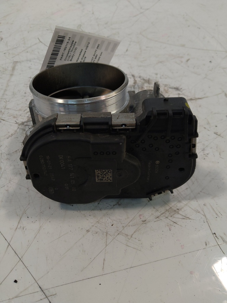 [MTD-521951] Válvula de mariposa Mercedes E63 AMG M177.980 4.0 4-matic A1771410500 (2019)