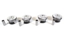4x Pistón Oversize 0.25mm para Mini R56 R57 Cooper S, Peugeot, Citroën (N14, EP6DT)