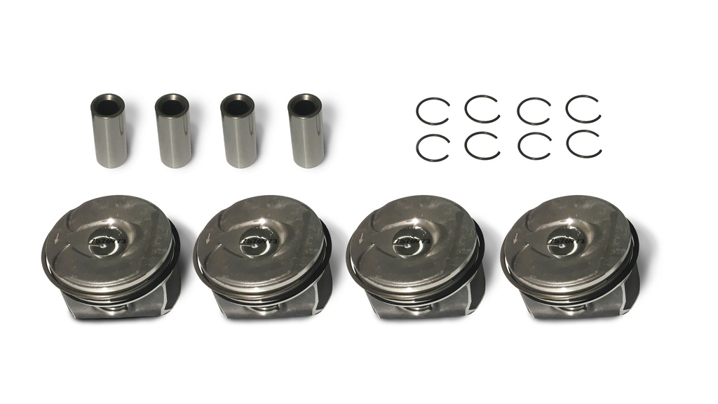 [MTD-279868] 4x pistones sobredimensionados 0.25mm Mini Paceman Clubman R55 Cooper S 1.6 16V N14B16A
