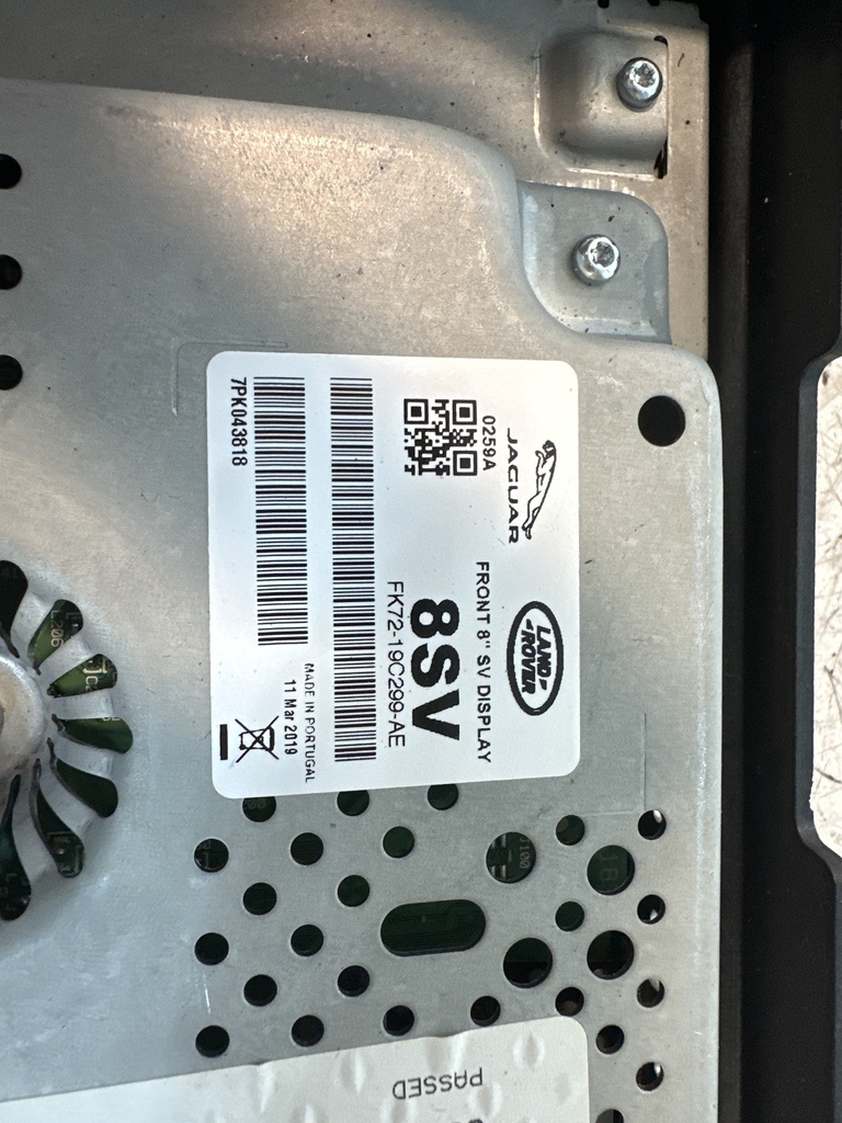 [MTD-497532] Radio Land Rover Discovery Sport 5 puertas Estate 204DTD (FK72-19C299-AE)