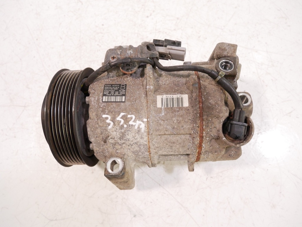 [MTD-421062] Compresor de aire acondicionado para Nissan Qashqai 1.2 DIG-T HRA2DDT H5F HRA2 926004EB0A