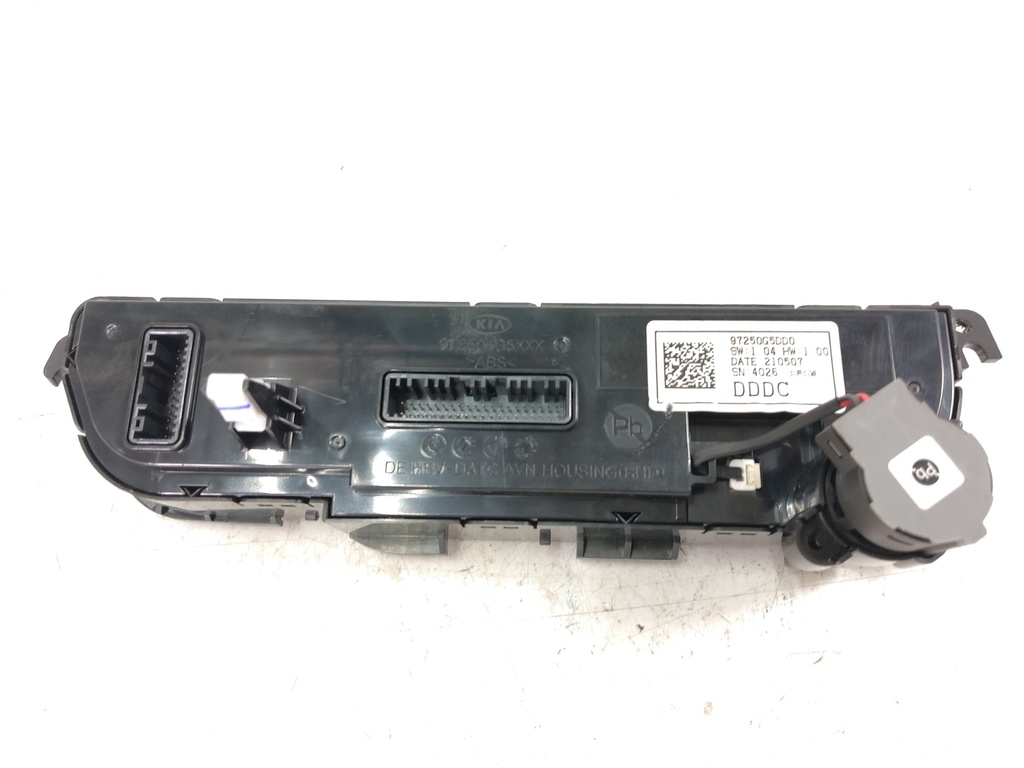 [MTD-520763] Panel de control del climatizador Kia Niro I 1.6 GDI Hybrid G4LE 97250-G5XXX