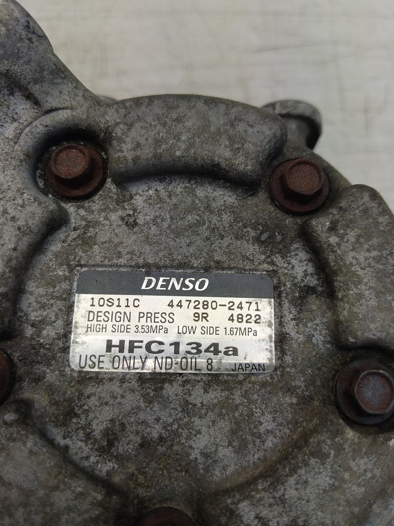 [MTD-522896] Compresor de aire acondicionado Toyota Hi-Lux KUN26 2015 1KD-FTV 1KD 3,0 447280-2471