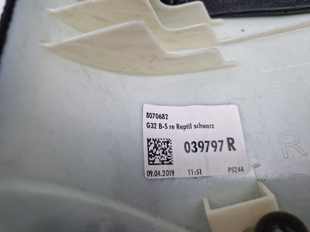 [MTD-498880] Revestimiento BMW Serie 6 G32 GT 2.0 620 d Diesel B47D20B B47D20O1 B47 8070682