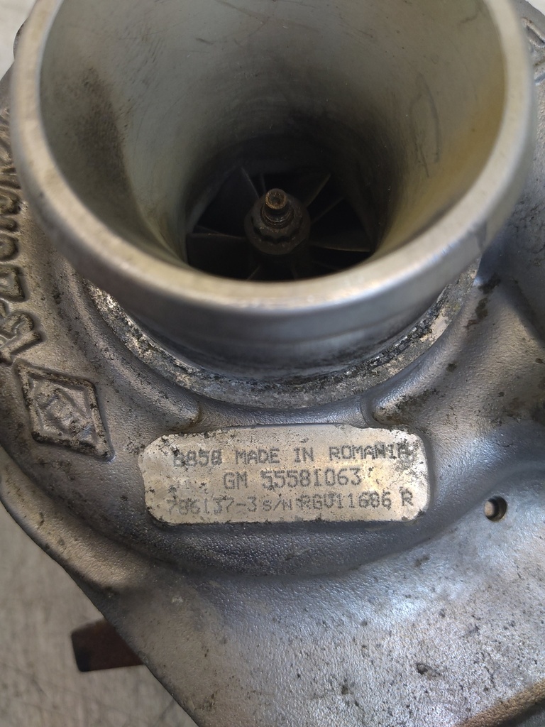 [MTD-525428] Turbocompresor Opel Zafira 2.0 CDTi