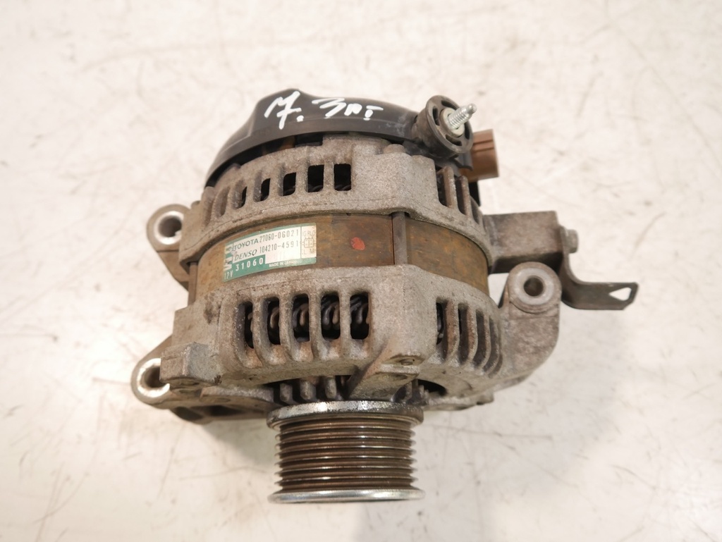 [MTD-467419] Alternador Toyota Auris Avensis Verso 2.0 D4-D 1AD-FTV 1AD 27060-0G021