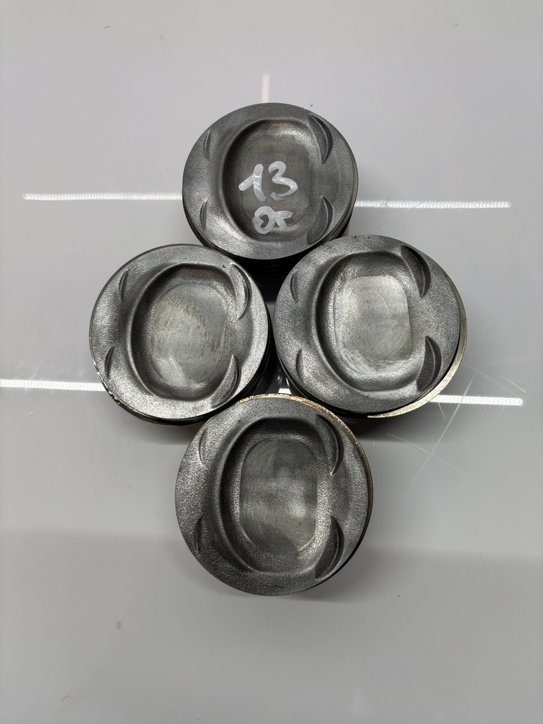 [MTD-500524] Juego de 4 Pistones 1.4 TFSI CAX CAXA para Audi A1, Seat Ibiza, Skoda Octavia, VW Passat