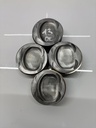 Juego de 4 Pistones 1.4 TFSI CAX CAXA para Audi A1, Seat Ibiza, Skoda Octavia, VW Passat