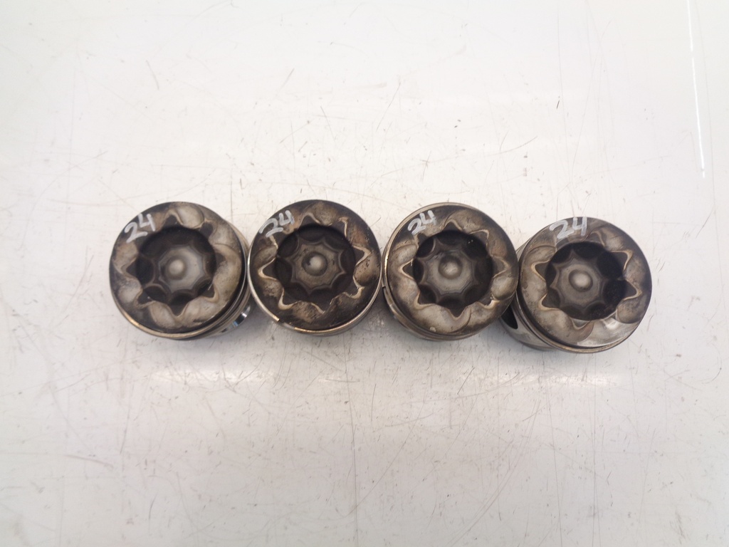 [MTD-378844] 4x Pistón para Mercedes-Benz A-Klasse W176 A200 2.2 CDI OM651.930