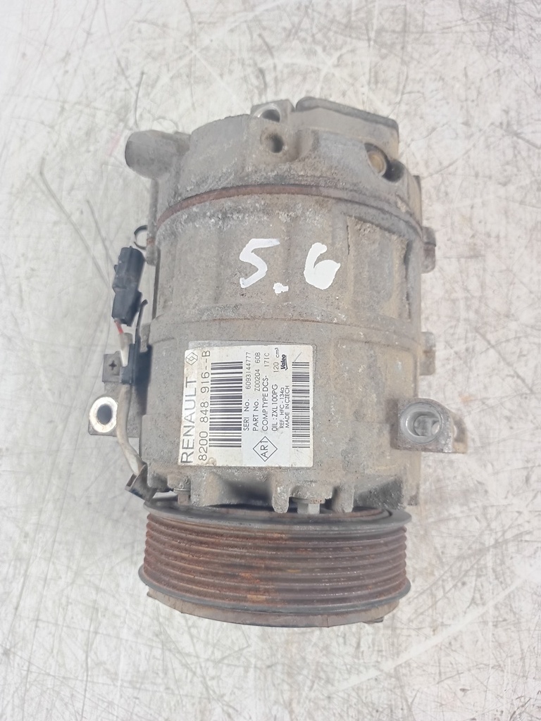 [MTD-436141] Compresor de aire acondicionado Fiat Nissan Renault 1.6 D DCI CDTI R9M413 R9M 8200848916