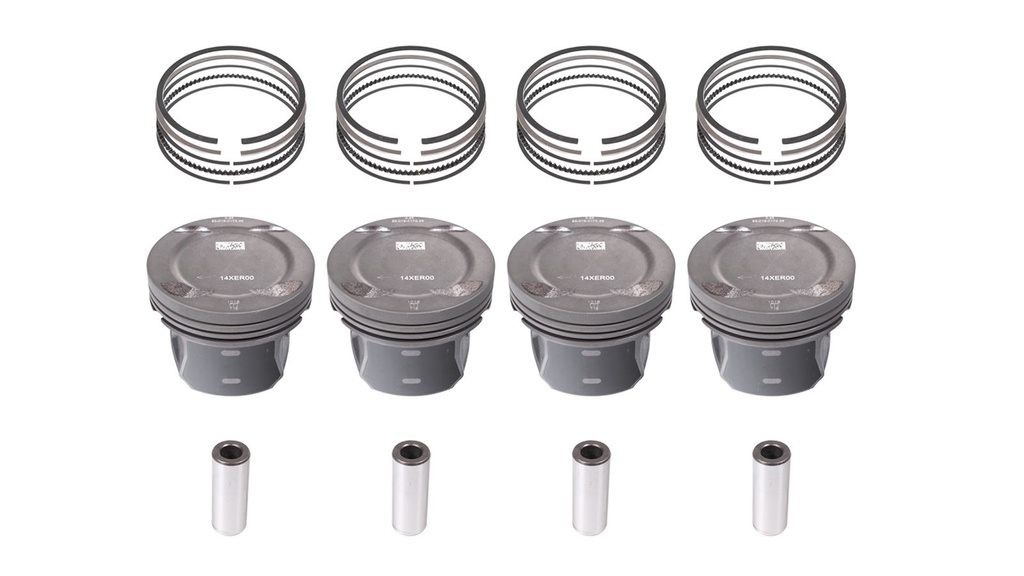 [MTD-304940] 4x Pistones 0.25mm sobremedida Opel Adam M13 1.4 A14 A14XEL 55571102
