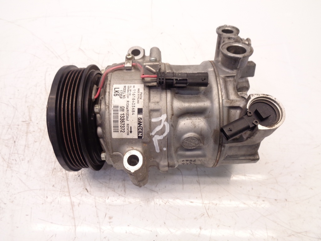 [MTD-369266] Compresor de aire acondicionado Opel Astra K 1.4 B16 68 F14SHL 13367372