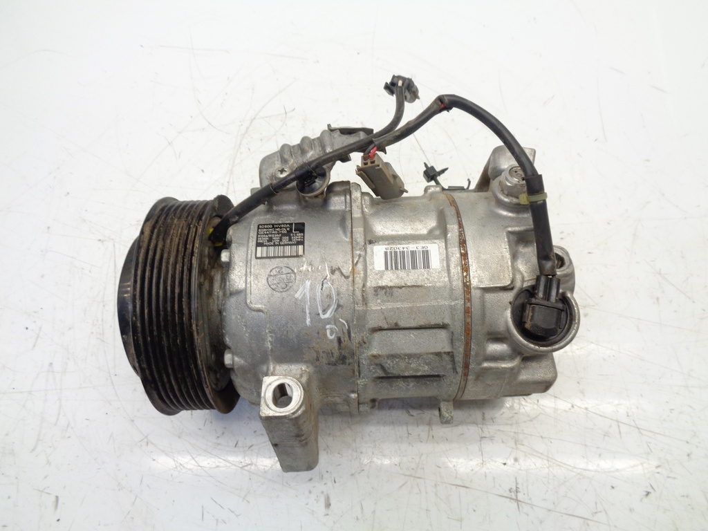 [MTD-366754] Compresor de aire acondicionado para Nissan Qashqai II 1.3 DIG-T 140-160 CV