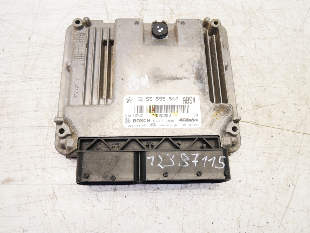 [MTD-400485] Unidad de control del motor Opel Insignia A 2.0 CDTI A20DTH 55595540
