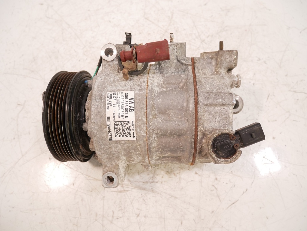 [MTD-430598] Compresor de aire acondicionado para Audi Seat Skoda VW 2.0 TDI DTSB DTS 3Q0816803E