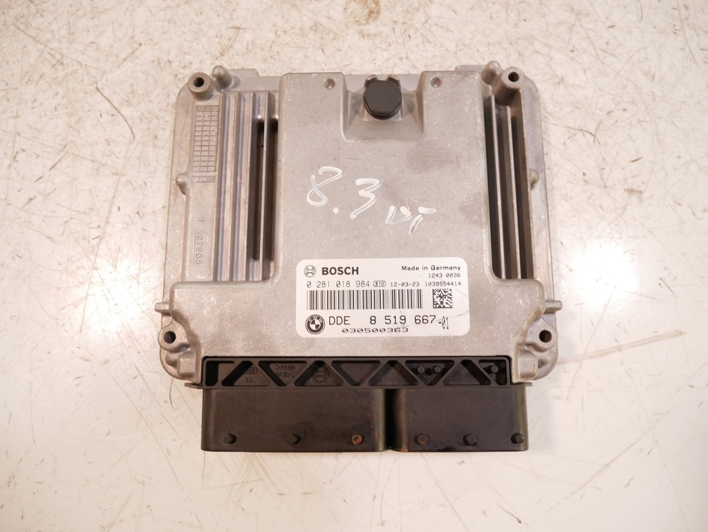 [MTD-436665] Unidad de control del motor BMW 318d 2.0 N47D20C N47 8519667