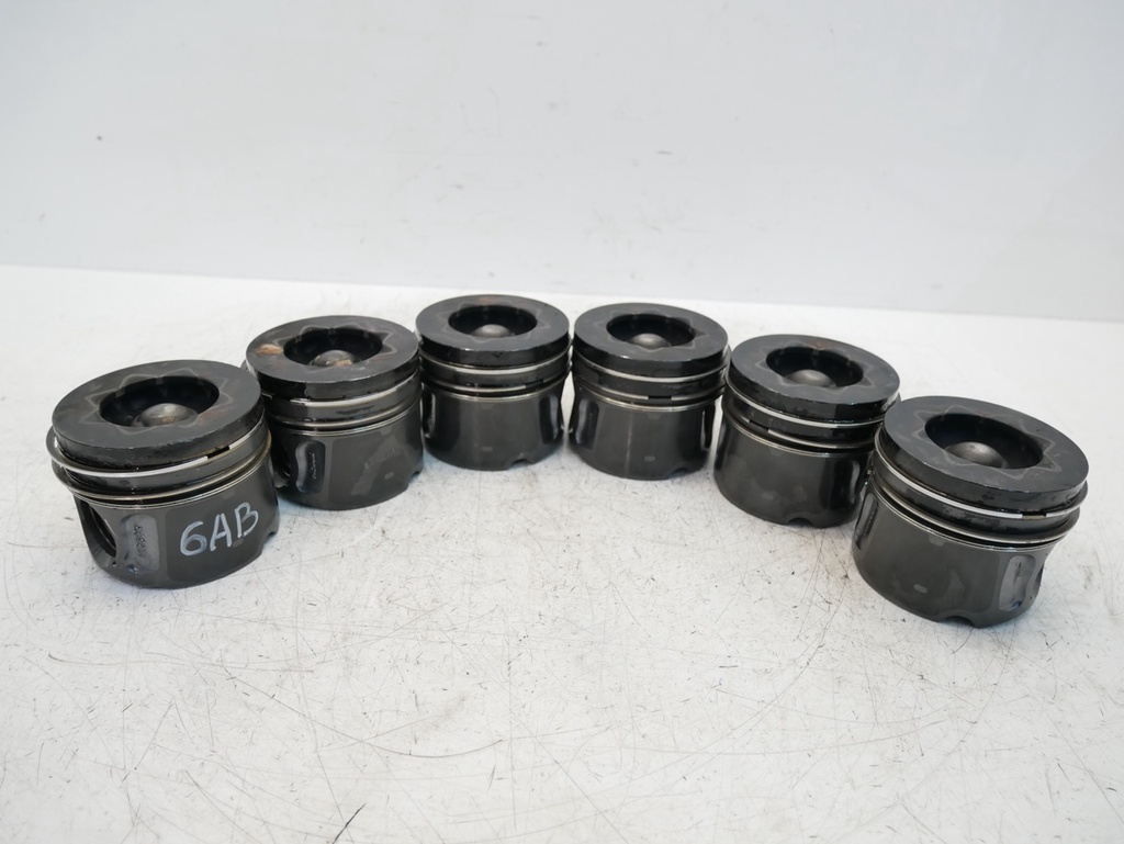 [MTD-489765] 6x Pistones Jaguar Land Rover XF Discovery 3.0 D 306DTA 306DT Gen2 TDV6 H268X