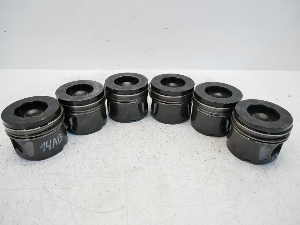 [MTD-489804] 6x Pistones Land Rover Jaguar Discovery XF 3.0 D 306DTA 306DT Gen2 TDV6 H268X