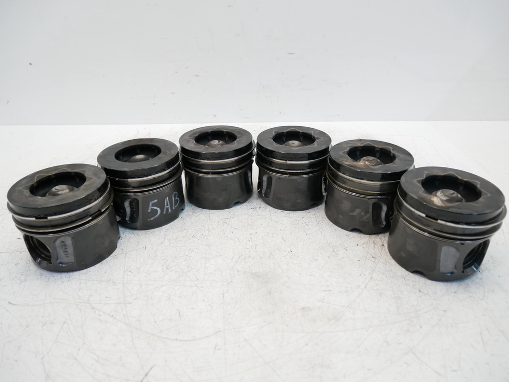 [MTD-489782] 6x Pistones Jaguar Land Rover XF Discovery 3,0 D 306DTA 306DT TDV6 H268X