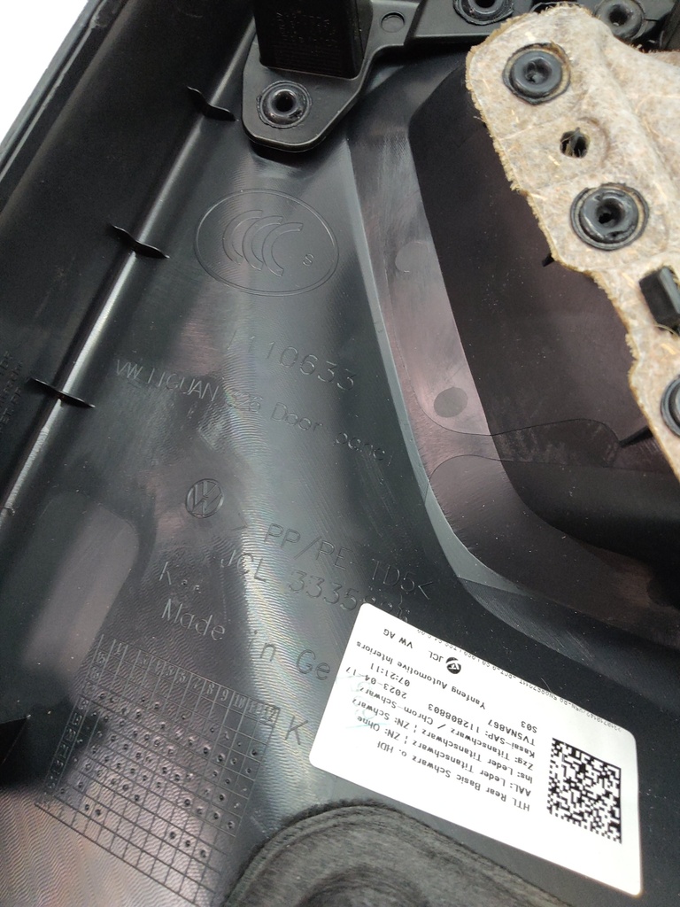 [MTD-503363] Panel de puerta trasera izquierda VW Tiguan AX1 2.0 TDI DTS DTSB 5NA867211T