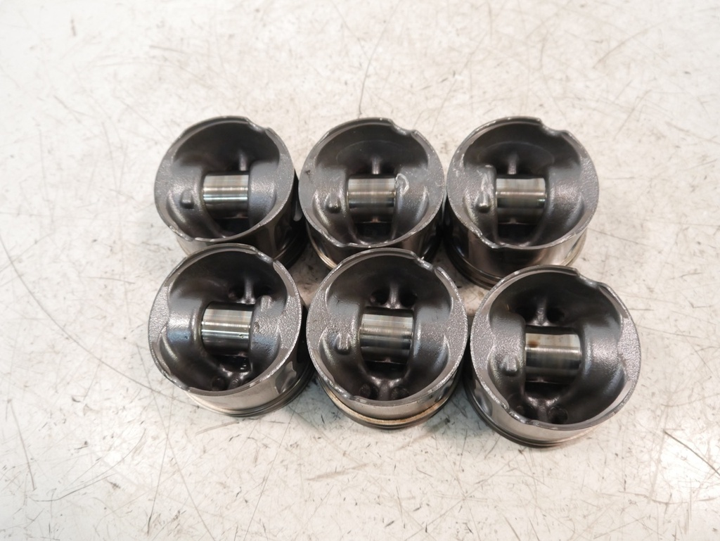 [MTD-504085] 6x Pistones Jaguar XF X260 3.0 D 306DTA GEN2 H268X