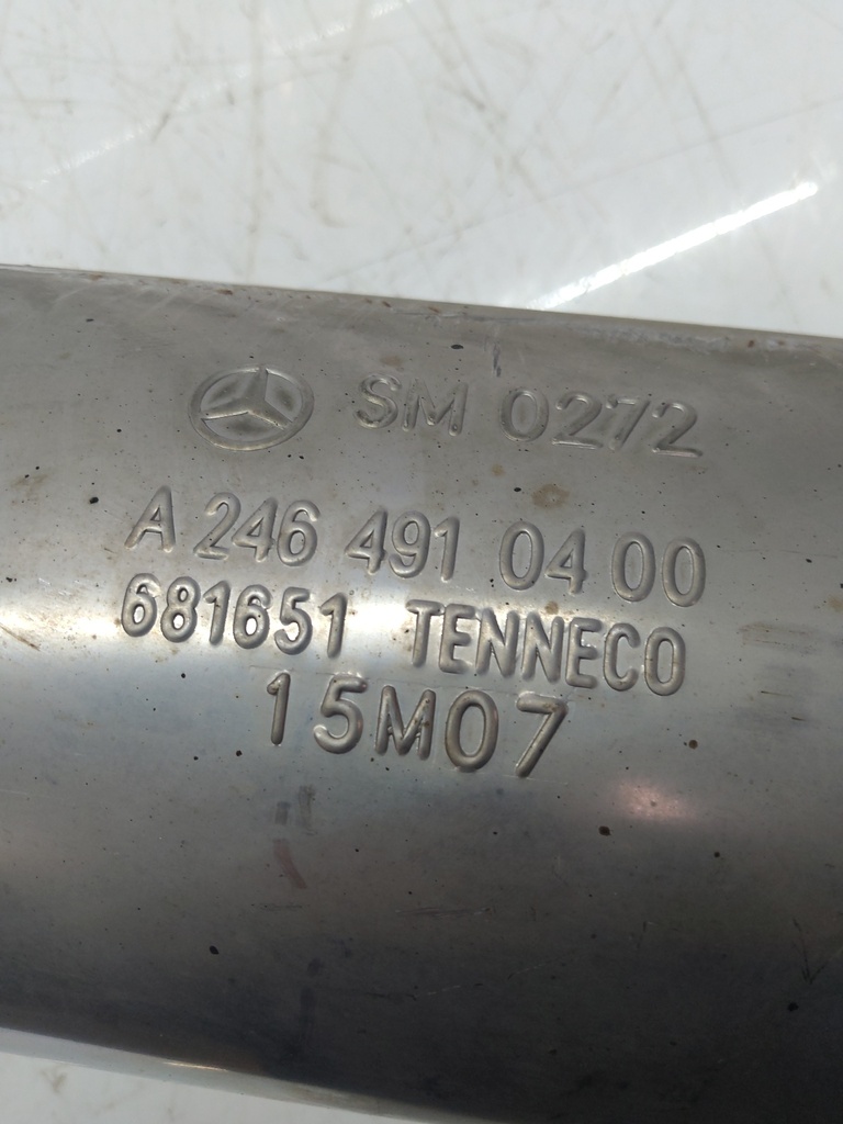 [MTD-505662] Silenciador central de escape Mercedes Sprinter 314 2.2 OM651.955 A2464910400